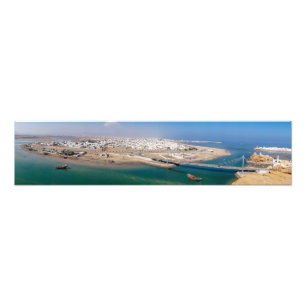 Foto Panorámica del puerto de Sur - Omán