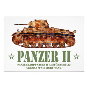 Foto Panzer II A2 Guerra Mundial Dos tanques de luz ale