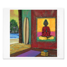 Papel fotográfico poster Namaste ©2016SoulSurfeCol