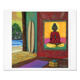 Foto Papel fotográfico poster Namaste ©2016SoulSurfeCol