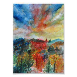 Foto Papel fotográfico profesional de arte paisajístico