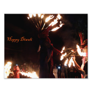 Foto Papel fotográfico profesional Feliz Diwali (Satin)