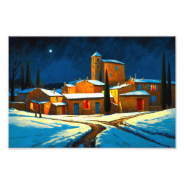 Foto Papel fotográfico satinado premium de nieve en Fra