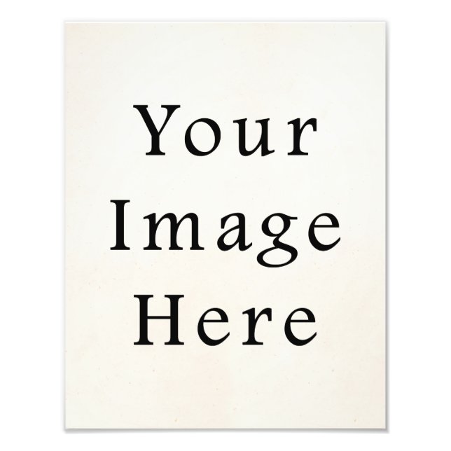 Foto Papel Poster personalizado de impresión fotográfic (Frente)