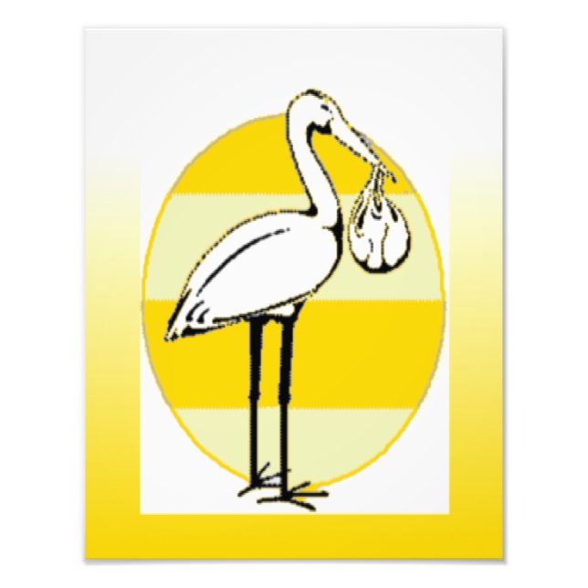 Foto Paquete de cigüeñas y bebés (Frente)