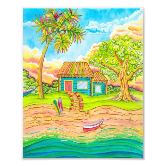 Foto Paradise Cove Art Print (Frente)