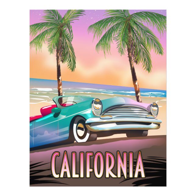 Foto Paraíso de California Atardecer (Frente)