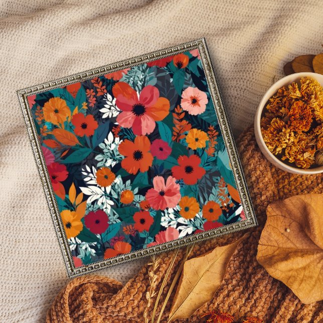 Foto Paraíso floral vibrante (Subido por el creador)