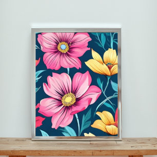 Foto Paraíso floral vibrante