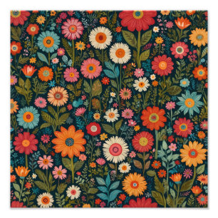 Foto Paraíso Floral Vibrante