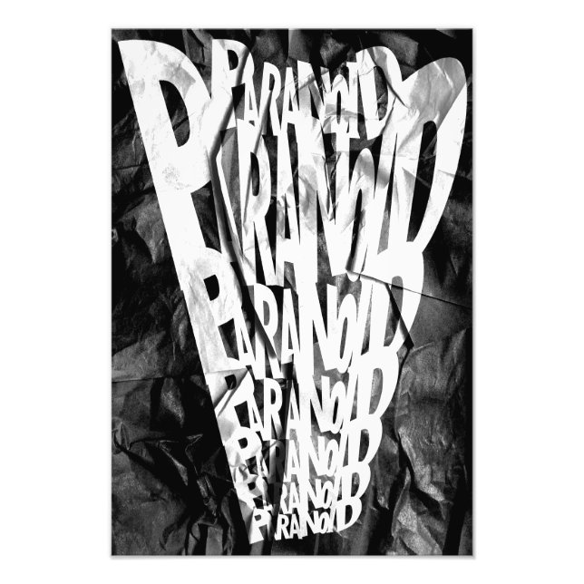 Foto ¡PARANOICO! Póster Gráfico  (Frente)