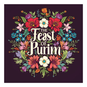 Foto pared de arte "Fiesta de Purim"