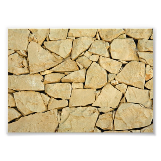 Foto Pared de piedra seca (Frente)