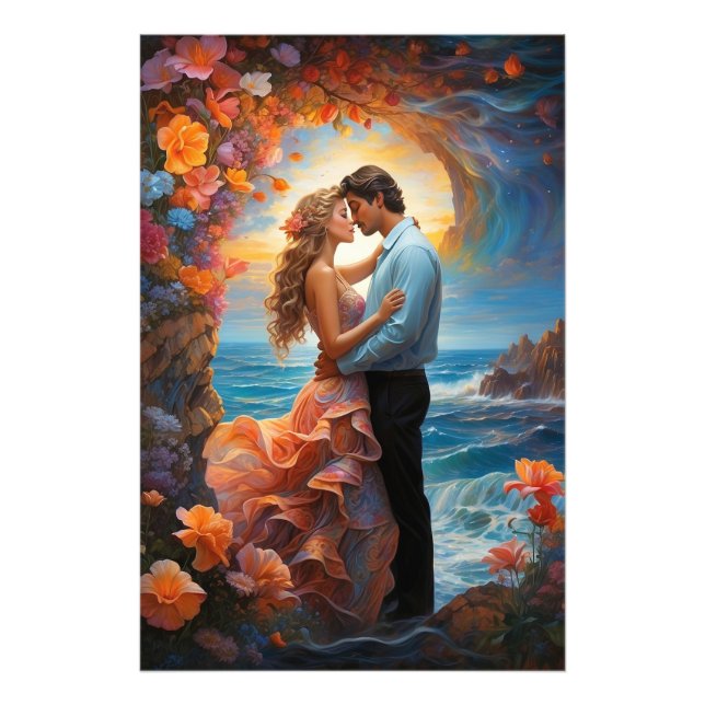 Foto *~* Pareja de Fantasía Mar Romántica AP51 Sunrise (Frente)