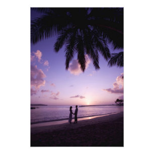 Foto Pareja en la playa, Windjammer Landing, Santa Lucí