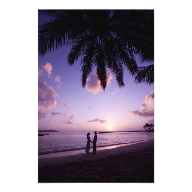 Foto Pareja en la playa, Windjammer Landing, Santa Lucí (Frente)