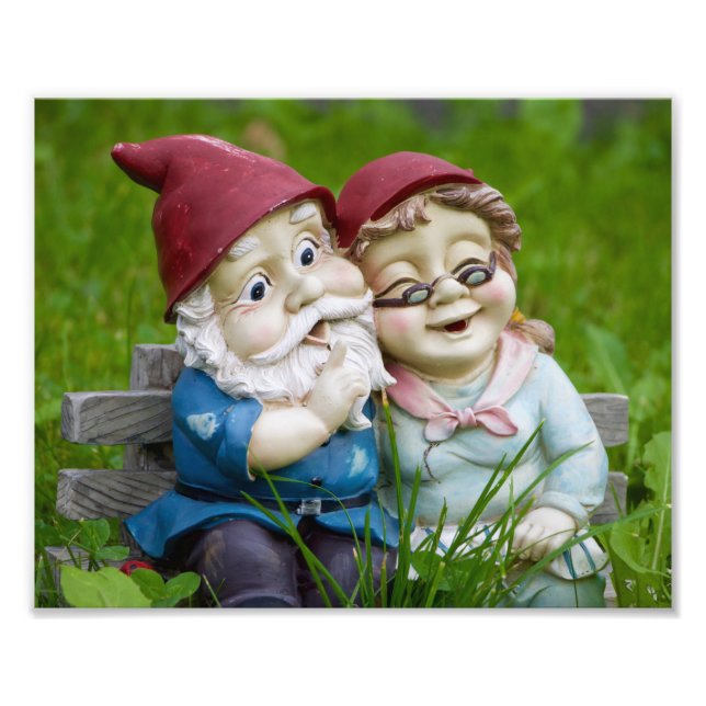 Foto Pareja Gnomes Garden (Frente)