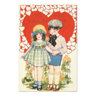 Foto Pareja joven corazón corazones margarita