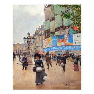 Foto París, rue du Havre de Jean Beraud