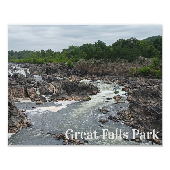 Foto Parque de las Grandes Cataratas Río Potomac en Mat (Frente)