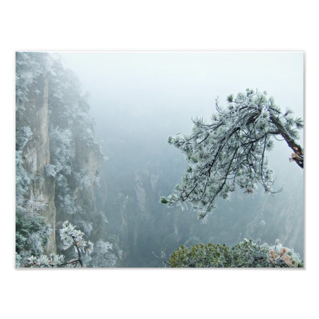 Foto Parque forestal nacional Zhangjiajie, Hunan China (Frente)