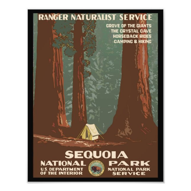Foto Parque nacional Sequoia (Frente)