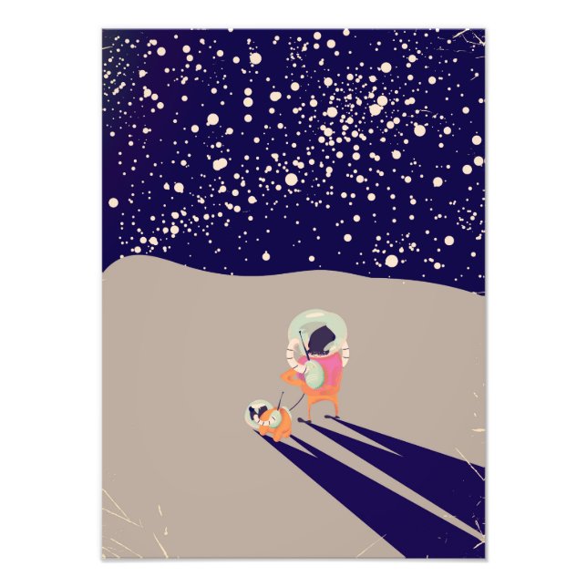 Foto Paseador de perros en la Luna (Frente)