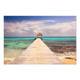 Foto Paseo marítimo al mar Caribe