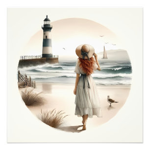 Foto Paseo por el faro junto al mar