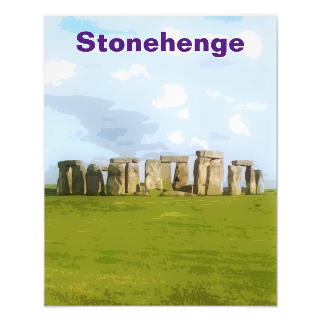 Foto Patrimonio de la Humanidad de Stonehenge (Frente)