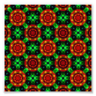 Foto Patrón abstracto elegante boho moderno floral #504