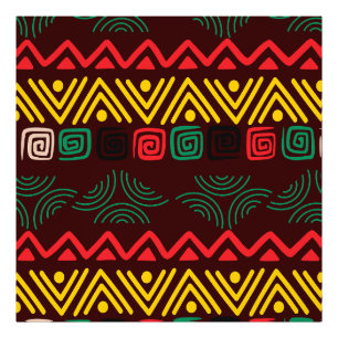 Foto Patrón africano