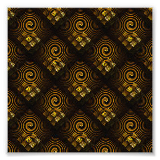 Foto Patrón de arte abstracto boho elegante moderno dor
