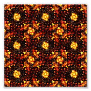Foto Patrón de Arte Abstracto Elegante Boho Moderno Dor