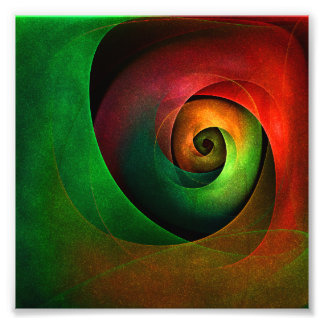 Foto Patrón de arte abstracto moderno de floración verd