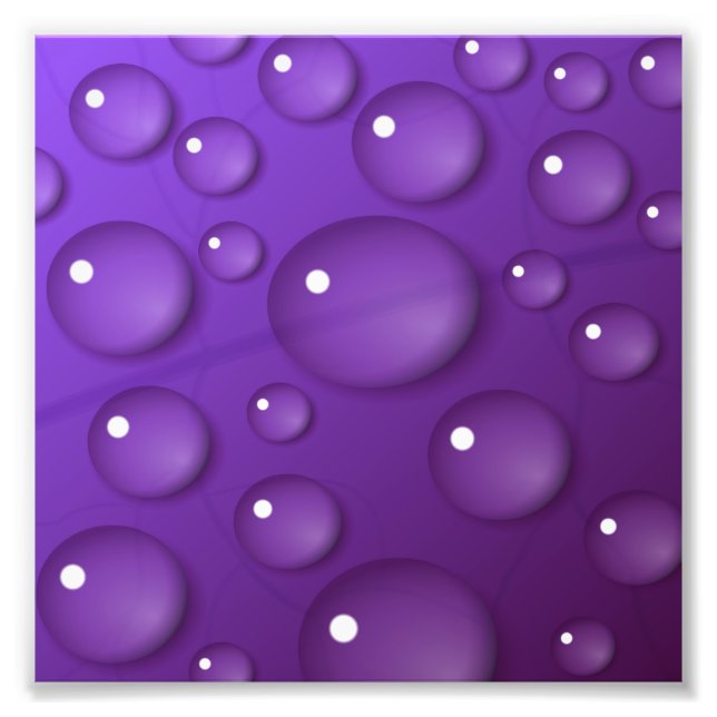 Foto Patrón de caída de agua púrpura (Frente)