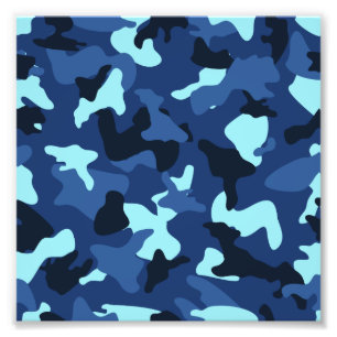Foto patrón de camuflaje de camuflaje de camuflaje azul