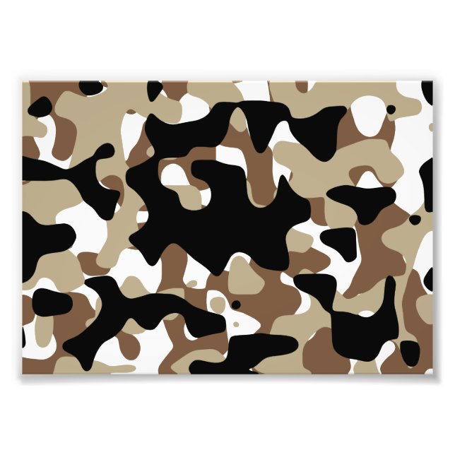 Foto Patrón de camuflaje militar (Frente)
