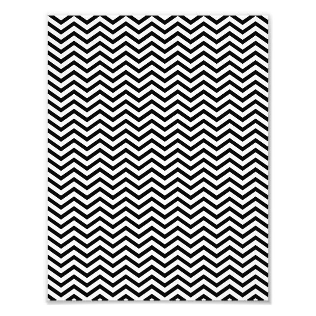Foto Patrón de Chevron Negro (Frente)