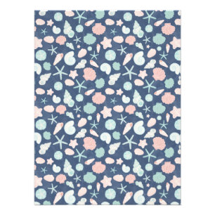 Foto patrón de conchas marinas