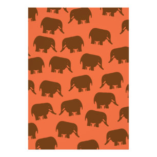 Foto Patrón de elefante indio