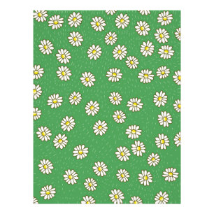 Foto patrón de flor de margarita