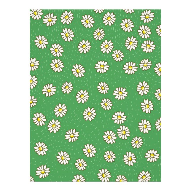 Foto Patrón de flores de margarita (Frente)