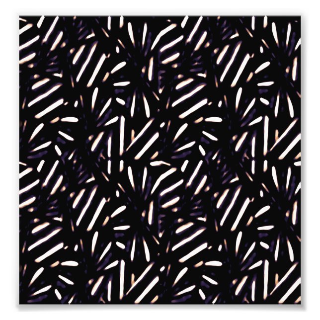 Foto Patrón de impresión de cebra moderno (Frente)