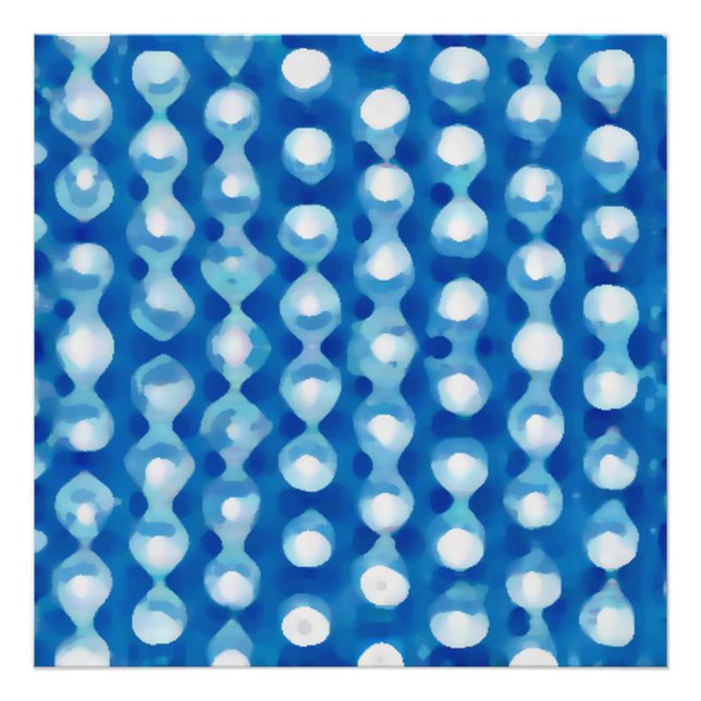 Foto Patrón de nanopartículas azules (Frente)