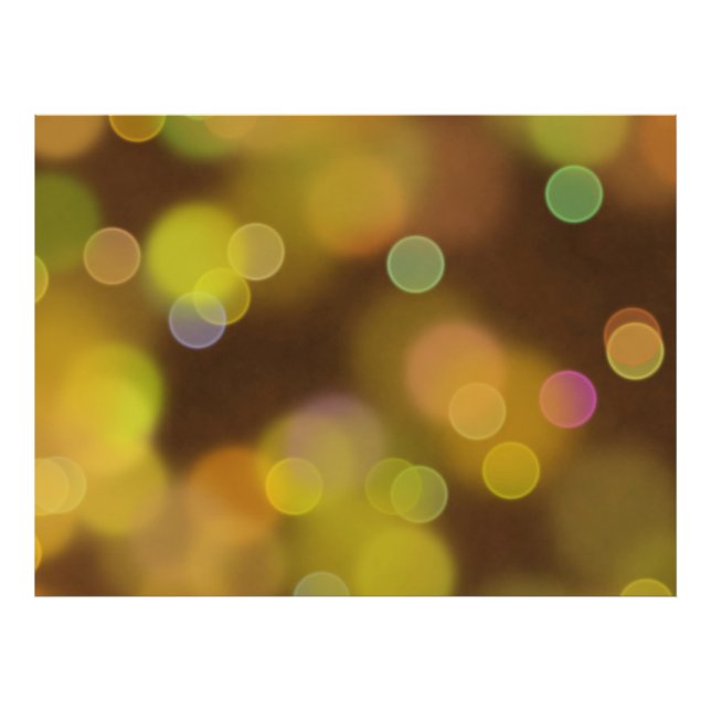 Foto Patrón de Navidades dorados en Fawn Brown (Frente)