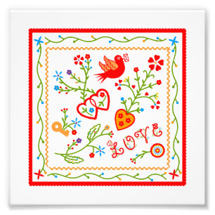 Foto Patrón de pañuelos para los amantes del folclore