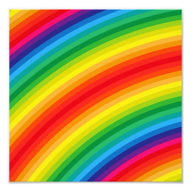 Foto Patrón de rayas arco iris (Frente)