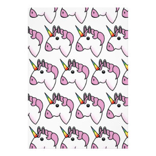Foto Patrón de unicornio lindo