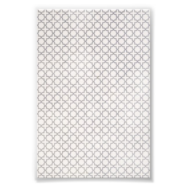 Foto Patrón geométrico islámico beige (Frente)